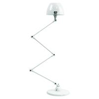 JIELDÉ Aicler AIC433 scharnier-vloerlamp, wit