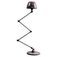 JIELDÉ Aicler AIC433 scharnier-vloerlamp, zwart