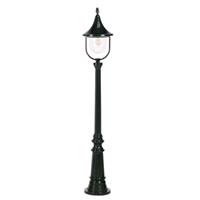 K. S. Verlichting Mastlamp Brescia, 148 cm, zwart