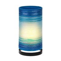 Woru Tafellamp Julie met draad omwikkeld, blauw