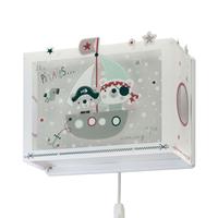 Dalber Kinder-wandlamp The Pirates met stekker