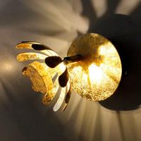 Eco-Light LED wandlamp Bloom goud