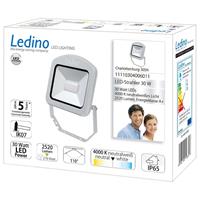 Ledino LED buitenspot Charlottenburg zilver 30W 4.000K