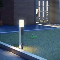 G & L HANDELS GMBH LED tuinlamp 400166, RVS met 2 stopcontacten