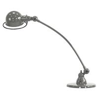 JIELDÉ Loft C6000 tafellamp, gebogen, grijs