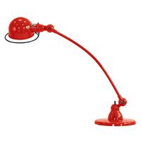 JIELDÉ Loft C6000 tafellamp, gebogen, rood
