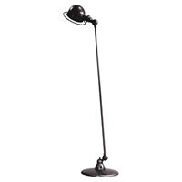 JIELDÉ Loft D1200 vloerlamp, instelbaar, zwart