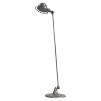 JIELDÉ Loft D1200 vloerlamp, instelbaar, grijs