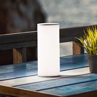 Fabas Luce LED tafellamp Thalia met omkeerbaar licht, wit