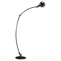 JIELDÉ Loft C1260 boogvloerlamp, zwart