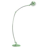 JIELDÉ Loft C1260 boogvloerlamp, mintgroen