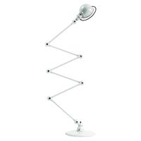 JIELDÉ Loft D9406 vloerlamp 6x40cm, wit