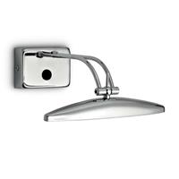 Ideallux Wandlamp Mirror-20, chroom, 25 cm