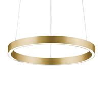 Knapstein LED hanglamp Svea-40, gebarensensor, goud