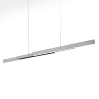 Knapstein LED hanglamp Lara, 134 cm, uittrekbaar, nikkel