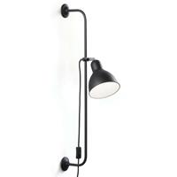 Ideallux Wandleuchte Shower mit Schalter und Stecker