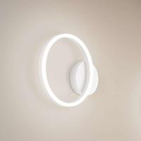 Fabas Luce LED-Wandleuchte Giotto, einflammig, weiß