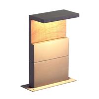 Mantra LED sokkellamp Ruka met hout-element, 35 cm