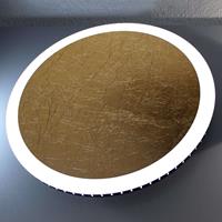 Eco-Light LED-Deckenleuchte Moon Ø 50 cm, gold