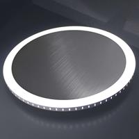 Eco-Light LED-Deckenleuchte Moon Ø 50 cm, silber