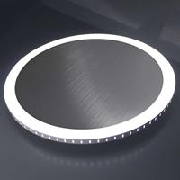 Eco-Light LED plafondlamp Moon Ø 50 cm, zilver