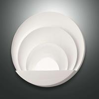 Fabas Luce LED wandlamp Sunrise, wit