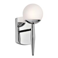 KICHLER LED badkamer wandlamp Jasper, 1-lamps
