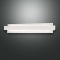 Fabas Luce LED wandlamp Regolo met metalen front wit