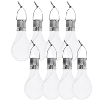 Solar LED lamp Eddy gloeilamp deco - set van 8 - op zonne energie