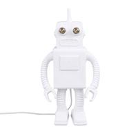 Seletti Robot Tischlampe Weiß