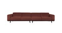 BePureHome Statement Xl 4-zits Bank 372 Cm BouclÉ Chestnut