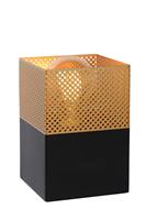 RENATEWandlamp 1x E27/40W Zwart/Goud