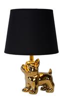 Lucide SIR WINSTON Tafellamp E14/40W 31.5H Goud/Zwart