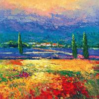 PGM Madjid - Provence II Kunstdruk 70x70cm