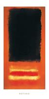 Mark Rothko - Untitled Kunstdruck 50x100cm