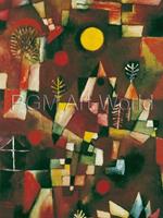 Paul Klee - Der Vollmond Kunstdruk 60x80cm