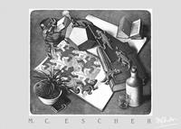 M. C. Escher - Reptilien Kunstdruk 70x50cm