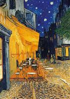 Vincent Van Gogh - Café-Terrasse am Abend Kunstdruck 21x29.7cm