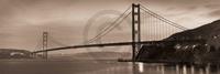 PGM Alan Blaustein - Golden Gate Bridge II Kunstdruk 90x30cm