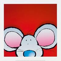 Jean Paul Courtsey - Mouse Kunstdruk 30x30cm