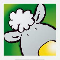 PGM Jean Paul Courtsey - Sheep Kunstdruk 30x30cm