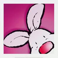 Jean Paul Courtsey - Rabbit Kunstdruk 30x30cm