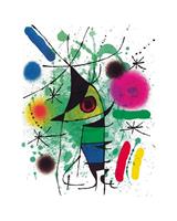 Joan Miro - The singing Fish Kunstdruck 40x50cm