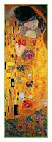 Gustav Klimt - The Kiss Kunstdruck 50x138cm