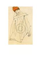 Egon Schiele - Die Tänzerin Kunstdruk 50x70cm