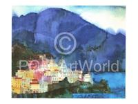 PGM Ralf Westphal - Amalfi, Golf von Salerno Kunstdruk 40x30cm