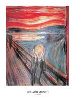 Edvard Munch - The Scream Kunstdruk 50x70cm