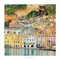 PGM Gustav Klimt - Malcesine Kunstdruk 70x70cm