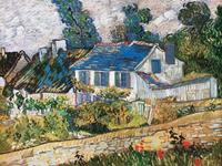 PGM Vincent Van Gogh - Case ad Auvers Kunstdruk 80x60cm