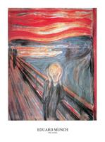 Edvard Munch - The Scream Kunstdruk 60x80cm